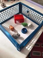 Schleich cavia konijnen hok, Kinderen en Baby's, Speelgoed | Overig, Ophalen of Verzenden, Zo goed als nieuw, Jongen of Meisje