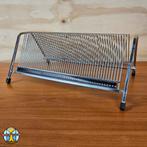 Vintage chromen singles vinyl rek / organiser (60s), ., Ophalen of Verzenden, Zo goed als nieuw, .