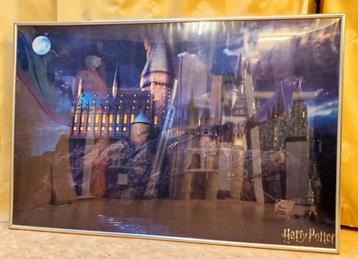 Poster Hogwarts - Harry Potter (in plastic fotoframe) - € 5 beschikbaar voor biedingen