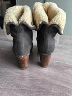 Schoenen van echt leer maat 38-39, Overige kleuren, Lage of Enkellaarzen, Ophalen of Verzenden, Zo goed als nieuw