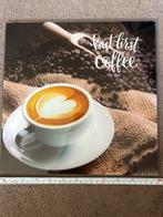 Wanddecoratie glas coffee koffie, Ophalen of Verzenden, Zo goed als nieuw