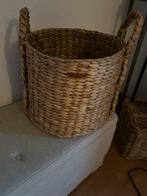 Rattan mand riviera maison, Ophalen of Verzenden, Zo goed als nieuw, Rond, Riet