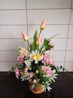 Prachtige zijden bloemstuk nieuw, Ophalen of Verzenden, Zo goed als nieuw