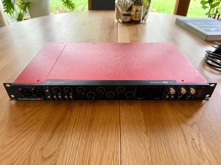 Focusrite Scarlett 18i20 (1st gen), Computers en Software, Geluidskaarten, Zo goed als nieuw, Extern, Ophalen of Verzenden
