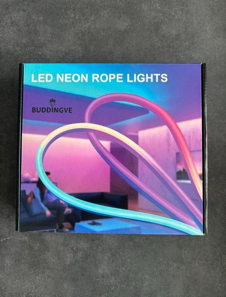 LED Strip Verlichting RGBIC waterdicht app bestuurbaar 3/5M, Huis en Inrichting, Lampen | Losse lampen, Nieuw, Led-lamp, Minder dan 30 watt