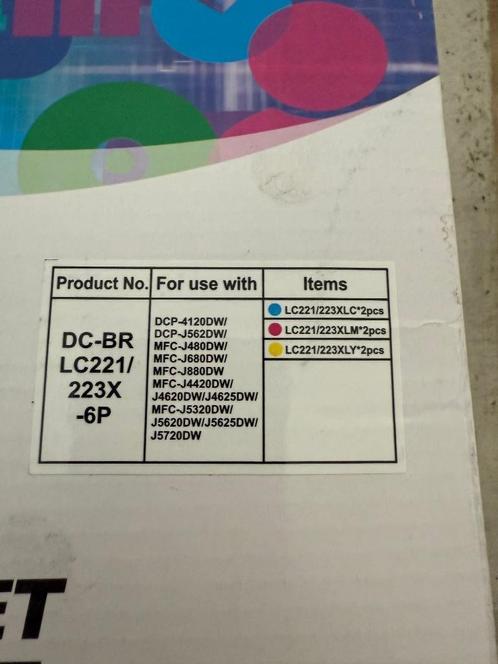 Inkjet Cartridge. 5 pakjes, Computers en Software, Printerbenodigdheden, Nieuw, Cartridge, Ophalen of Verzenden