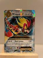 M Pidgeot EX - Zeldzame Pokémon kaart!, Ophalen of Verzenden, Gebruikt, Losse kaart, Foil