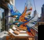 Raamhanger ijsvogel vliegend, Tuin en Terras, Tuinwanddecoratie, Verzenden, Nieuw