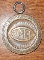 OPEL 1926 Brons Fiets Medaille Wielrennen Radsport Deutsch, Verzenden, Brons, Buitenland