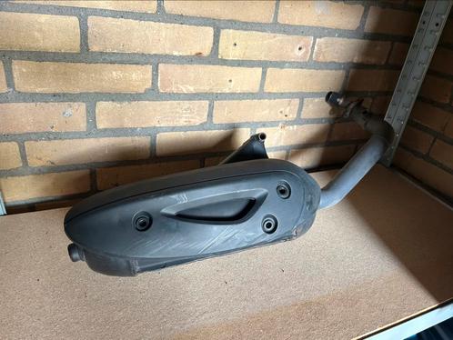 Originele zip 4takt uitlaat, Fietsen en Brommers, Brommeronderdelen | Scooters, Piaggio, Uitlaat, Ophalen of Verzenden