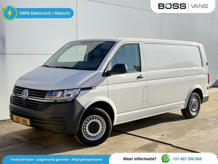 Volkswagen E-Transporter 113PK L2H1 138KM WLTP 37,3kWh 100%, Auto's, Bestelauto's, Bedrijf, Te koop, ABS, Achteruitrijcamera, Airconditioning