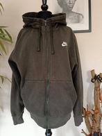 Nike hoodie maat S kleur kaki legergroen met capuchon, Nike, Ophalen of Verzenden, Gedragen, Groen