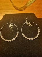 Zilverkleurige Elfjes Oorbellen, Sieraden, Tassen en Uiterlijk, Overige materialen, Hangers, Nieuw, Ophalen of Verzenden
