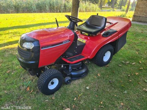 Sentar zitmaaier met opvangbak hydrostaat., Tuin en Terras, Zitmaaiers, Gebruikt, 90 tot 120 cm, Elektrische starter, Opvangbak