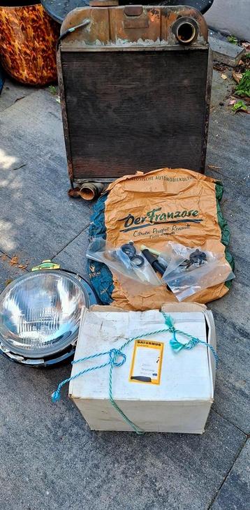 2 nieuwe koplampen voor een Peugeot 403 u5 break 1959 beschikbaar voor biedingen
