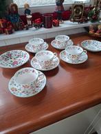 Minton Haddon Hall kop en schotels + koekjeschaal, Antiek en Kunst, Ophalen of Verzenden