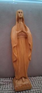 Houten beeld van Maria vintage, Antiek en Kunst, Ophalen of Verzenden