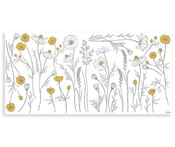 Muurstickers Muurdecoratie Wilde Bloemen Lilipinso beschikbaar voor biedingen