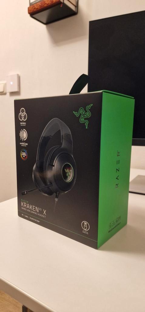 Razer Kraken v3 - Nieuw in doos!, Spelcomputers en Games, Spelcomputers | Overige Accessoires, Nieuw, Ophalen of Verzenden