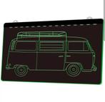 bus t2 neon led lichtbak compleet 3d t2 vw volkswagen bus t2, Ophalen of Verzenden, Nieuw