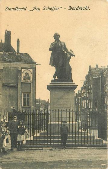 (701-054-017) Dordrecht Standbeeld A Scheffer beschikbaar voor biedingen