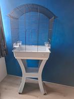 Mooie nette Vogelkooi Imac Calla Blauw Grijs z.g.a.n, Dieren en Toebehoren, Ophalen, Metaal, Vogelkooi