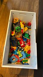 Kist met duplo (wagentjes, aantal poppetjes), Ophalen, Zo goed als nieuw, Overige merken