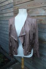 Jasje bruin franje Magna mt 40/42 Nieuw Vaste prijs, Kleding | Dames, Maat 38/40 (M), Bruin, Nieuw, Ophalen of Verzenden