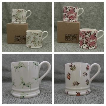 Emma Bridgewater Vlinders en Insecten mugs mokken bekers  beschikbaar voor biedingen