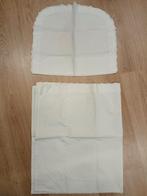 Wieg of kinderwagen lakensetje, Jongetje of Meisje, Wit, Overige typen, Ophalen of Verzenden