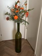 Groene Vaas - Stijlvol & Uniek, Huis en Inrichting, Woonaccessoires | Vazen, Ophalen, Gebruikt, Glas, 75 cm of meer