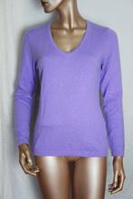 HERMINE DE PASHMINA PARIS trui maat 38 100% CASHMERE, Ophalen of Verzenden, Zo goed als nieuw, Maat 38/40 (M), Paars