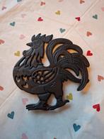 Gietijzeren onderzetter Haan, Ophalen of Verzenden, Gebruikt, Pot of Pan