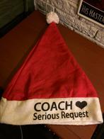 Kerstmuts Coach Serious Request, zgan., Ophalen of Verzenden, Zo goed als nieuw