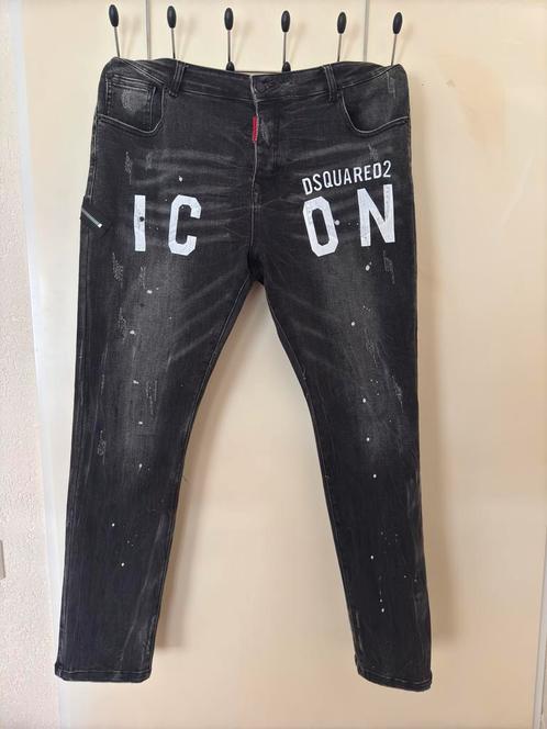 Dsquared jeans heren maat [XL] – topstaat, Kleding | Heren, Spijkerbroeken en Jeans, Zo goed als nieuw, Overige jeansmaten, Zwart