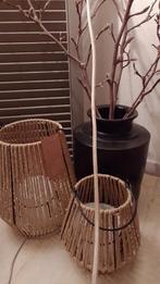 Nieuwe set lantaarns, Ophalen of Verzenden, Nieuw, Rond, Hout