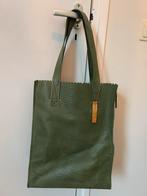 MYOMY My Paper Bag Long Handle Zip Shopper green ‘croco’, Sieraden, Tassen en Uiterlijk, Tassen | Damestassen, Verzenden, Zo goed als nieuw