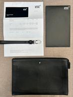 Montblanc Clutch, Verzenden, Zo goed als nieuw, Zwart, Leer