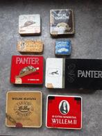 Diverse blikken sigarendoosjes, Ophalen of Verzenden, Gebruikt, Tabaksdoos of Verpakking