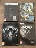 €2.50 per stuk! PC Games - Skyrim, TMNT, Diablo, COD, Spelcomputers en Games, Games | Pc, Online, Gebruikt, 1 speler, Ophalen of Verzenden