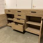 Dressoir - teak - 6 lades en 2 deuren - TTM Wonen, Huis en Inrichting, Kasten | Dressoirs, Teakhout, Www.ttmwonen.nl, 150 tot 200 cm