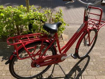 Gazelle Miss Grace rood damesfiets 28 inch met transsportrek beschikbaar voor biedingen