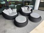 Apple Bee Cocoon lounge set Zwart, Tuin en Terras, Tuinstoelen, Ophalen, Zo goed als nieuw, Overige materialen