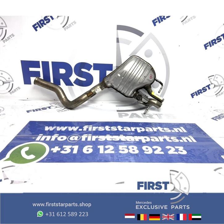 C63 S AMG W205 uitlaat EINDDEMPER Mercedes C Klasse einddemp, Auto-onderdelen, Uitlaatsystemen, Mercedes-Benz, Gebruikt, Ophalen of Verzenden