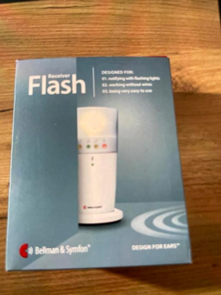 Bellman & Symfon Flash Receiver - Nieuwstaat, Telecommunicatie, Vaste telefoons | Handsets en Draadloos, Zo goed als nieuw, 1 handset