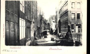 Amsterdam (N.H.), Snoekjessloot, Uitg. Boon, gelopen 1903 beschikbaar voor biedingen