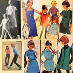 Madeleine november 1966 vintage mode maken / jaren 60 -, Hobby en Vrije tijd, Kledingpatronen, Overige merken, Gebruikt, Overige typen