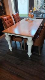 Eettafel 160x 90cm en Salontafel - Zo Goed Als Nieuw!, Ophalen, 100 tot 150 cm, Zo goed als nieuw, 150 tot 200 cm