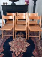 6 stuks zo goed als nieuwe stoelen, Ophalen, Zo goed als nieuw, Bruin, Hout
