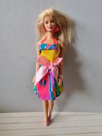 Mattel Barbie in jurk met strik summer vintage jaren 90, Ophalen of Verzenden, Zo goed als nieuw, Barbie